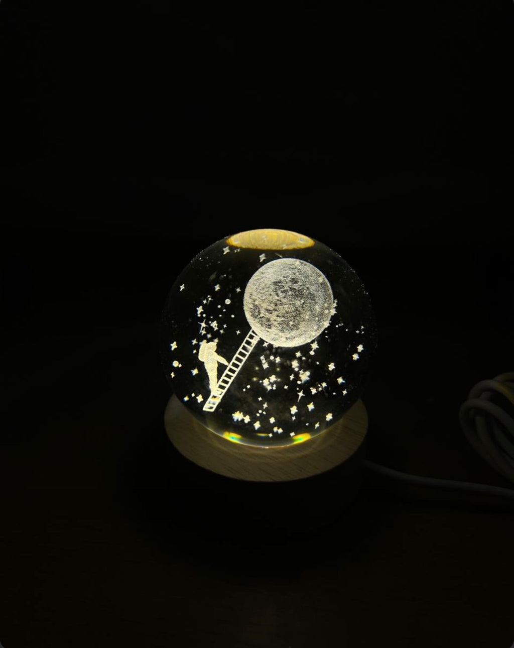 Lámpara Cristal